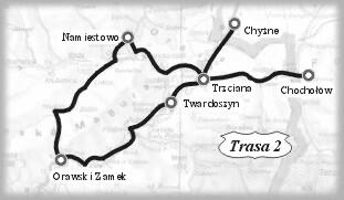 mapka trasy 2, rys. Z.Pytlik