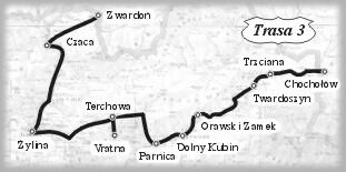 mapka trasy 3, rys. Z.Pytlik