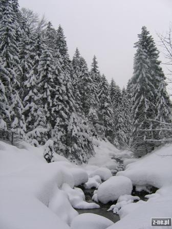 Dolina Strążysk zimą