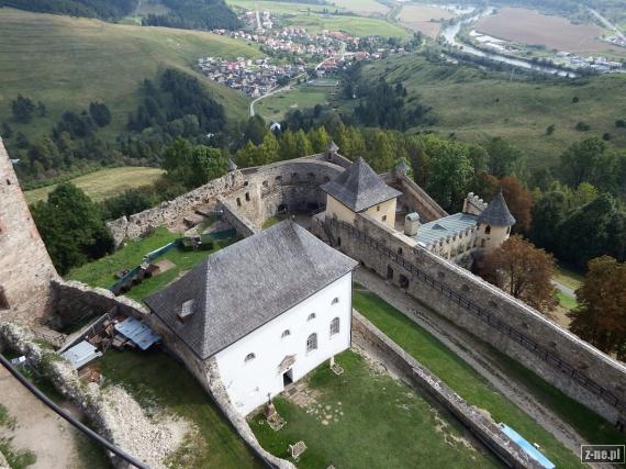zamek w Starej Lubowli
