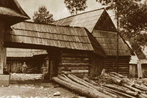Zakopane i Tatry na starych fotografiach