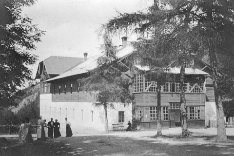 Szkoła Domowej Pracy Kobiet w Kuźnicach (fot. arch. Muzeum Tatrzańskiego)