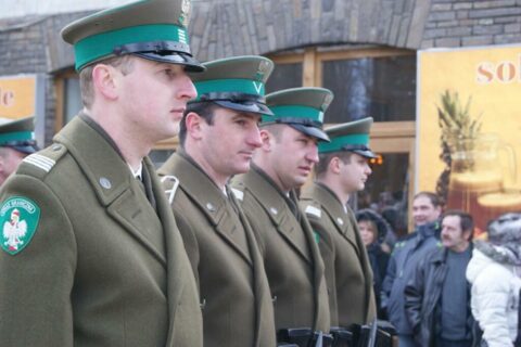 Styczeń 1945 - urocz. rocznicowe Zakopane _3