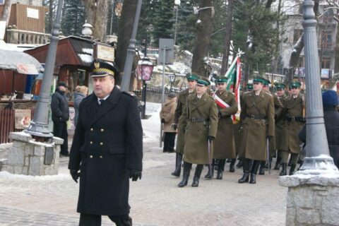 Styczeń 1945 - urocz. rocznicowe Zakopane _6