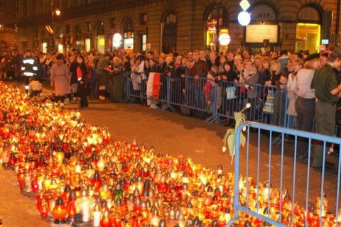Warszawa - 15 04 2010 - pożegnanie prezydenta RP_30