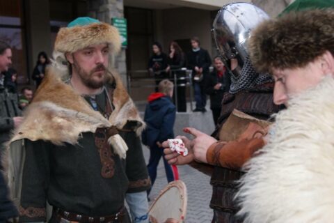 Pokaz walk i rzemiosła Wikingów_70