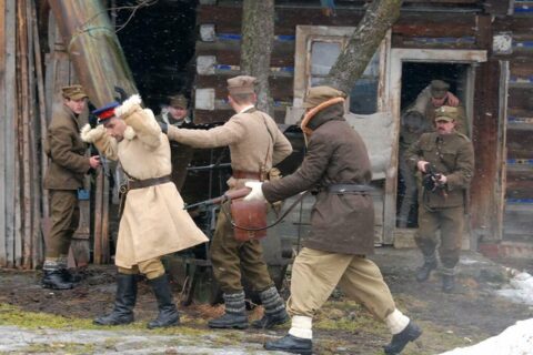 Inscenizacja historyczna w Waksmundzie_31