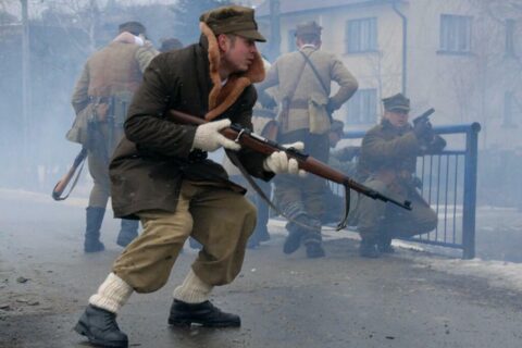 Inscenizacja historyczna w Waksmundzie_34