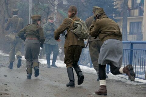Inscenizacja historyczna w Waksmundzie_37