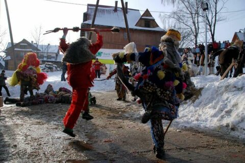 Góralski Karnawał - dzień 1 - korowód, rozpoczęcie_62