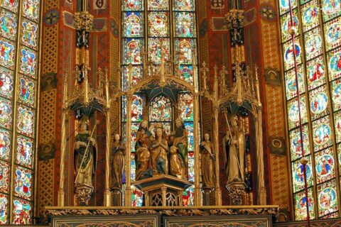 Kraków - Kościół Mariacki i Katedra na Wawelu_27