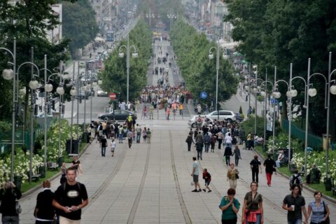 XXIX Pielgrzymka - wejście do Częstochowy_23