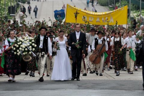 XXIX Pielgrzymka - wejście do Częstochowy_40