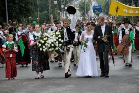 XXIX Pielgrzymka - wejście do Częstochowy_42