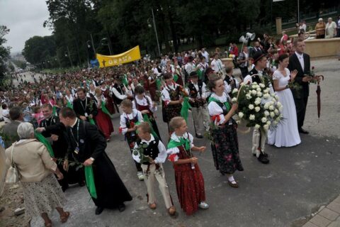 XXIX Pielgrzymka - wejście do Częstochowy_44