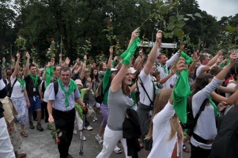 XXIX Pielgrzymka - wejście do Częstochowy_45