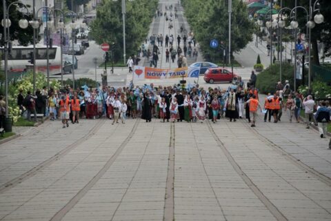 XXIX Pielgrzymka - wejście do Częstochowy_46