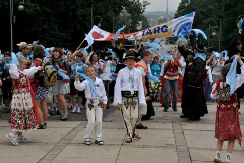 XXIX Pielgrzymka - wejście do Częstochowy_52