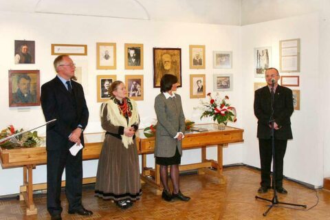 Otwarcie wystawy "Górale, Górale" w Galerii Sztuki na Kozińcu.