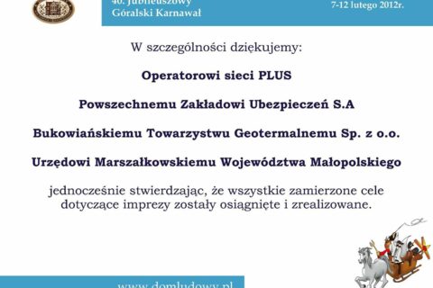 40. Jubileuszowy Góralski Karnawał _28