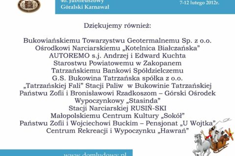 40. Jubileuszowy Góralski Karnawał _29