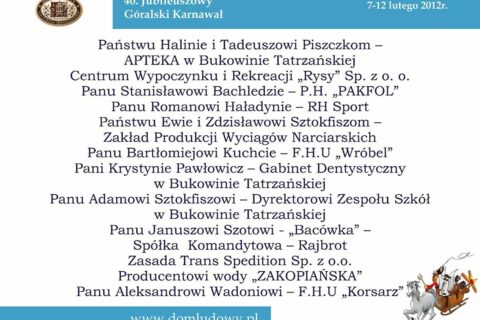 40. Jubileuszowy Góralski Karnawał _30
