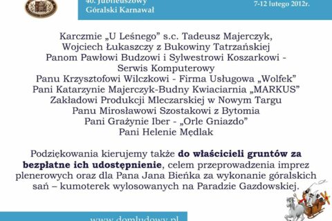 40. Jubileuszowy Góralski Karnawał _32