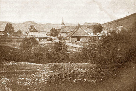 Ulica Kościeliska w 1860 roku
