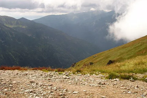 Widok z Kasprowego Wierchu