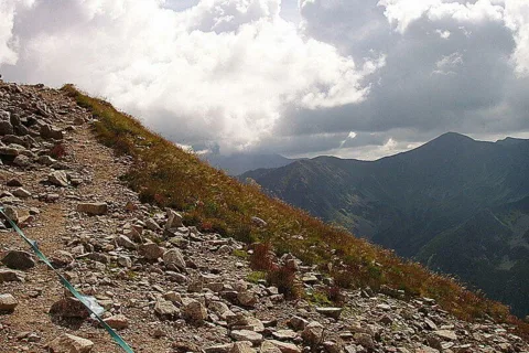 Widok z Kasprowego Wierchu