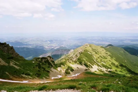 Widok z Kasprowego Wierchu
