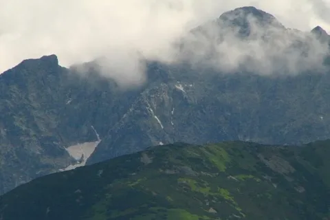widok z Rusinowej Polany