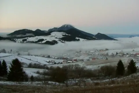 Svitanie za Chocom znad Malatinej
