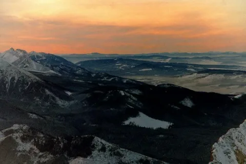 Podtatrze z Hawrania