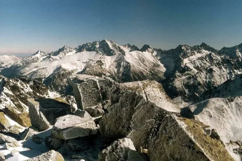 Tatry Wysokie ze Skrajnego Granatu