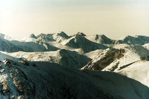 Tatry Zachodnie od wschodu