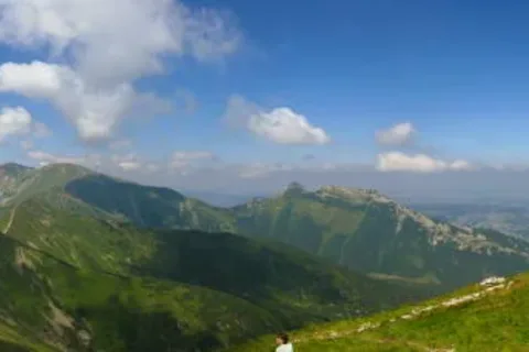 Kasprowy Wierch panorama zachodnia