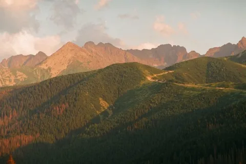 Tatry widziane z Nosala