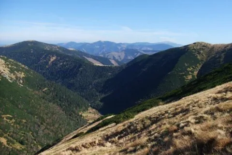 Stiavnica Rovna hola Bocianske sedlo Besna Velky Bok Kralova hola z Kralicky