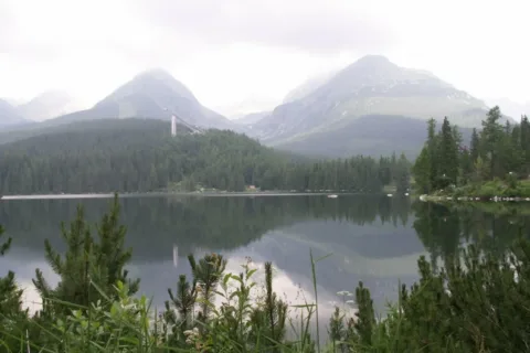 Szczyrbskie jezioro