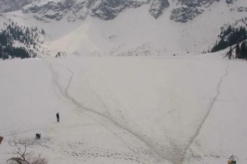 Zamarznięte Morskie Oko