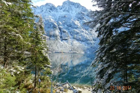 Morskie Oko jesienią