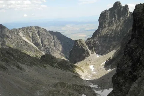 Widok z Lodowej Przełęczy