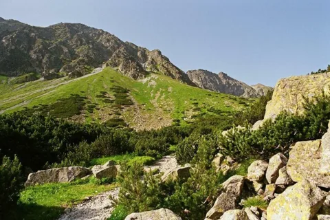 Słowackie Tatry Zachodnie. W Dolinie Spalonej