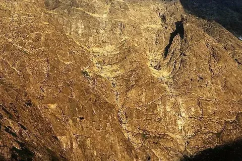 Niżne Rysy znad Czarnego Stawu