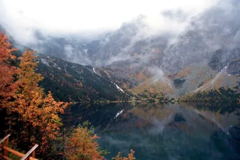 Jesień nad Morskim Okiem