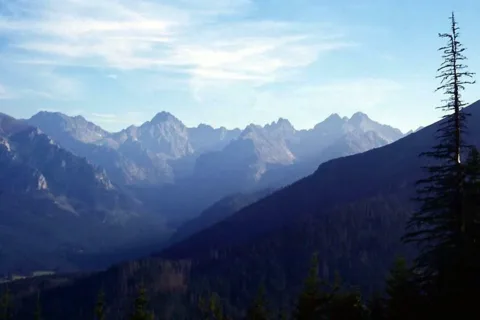 Tatry z Gęsiej Szyi