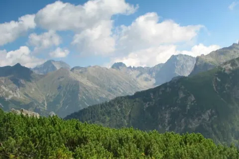 Widok naTatry Wysoki