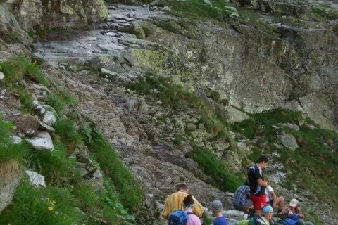 Na prahu Dolinky pod Vahou