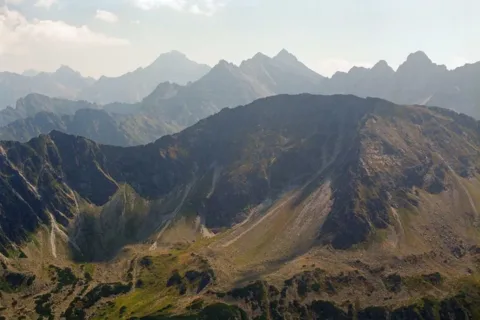 Panorama Tatr z Koziego Wierchu